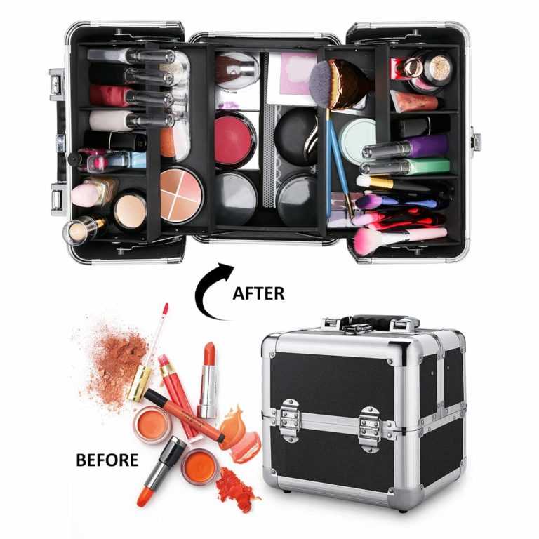 Набор косметики для макияжа в чемоданчике: топ лучших