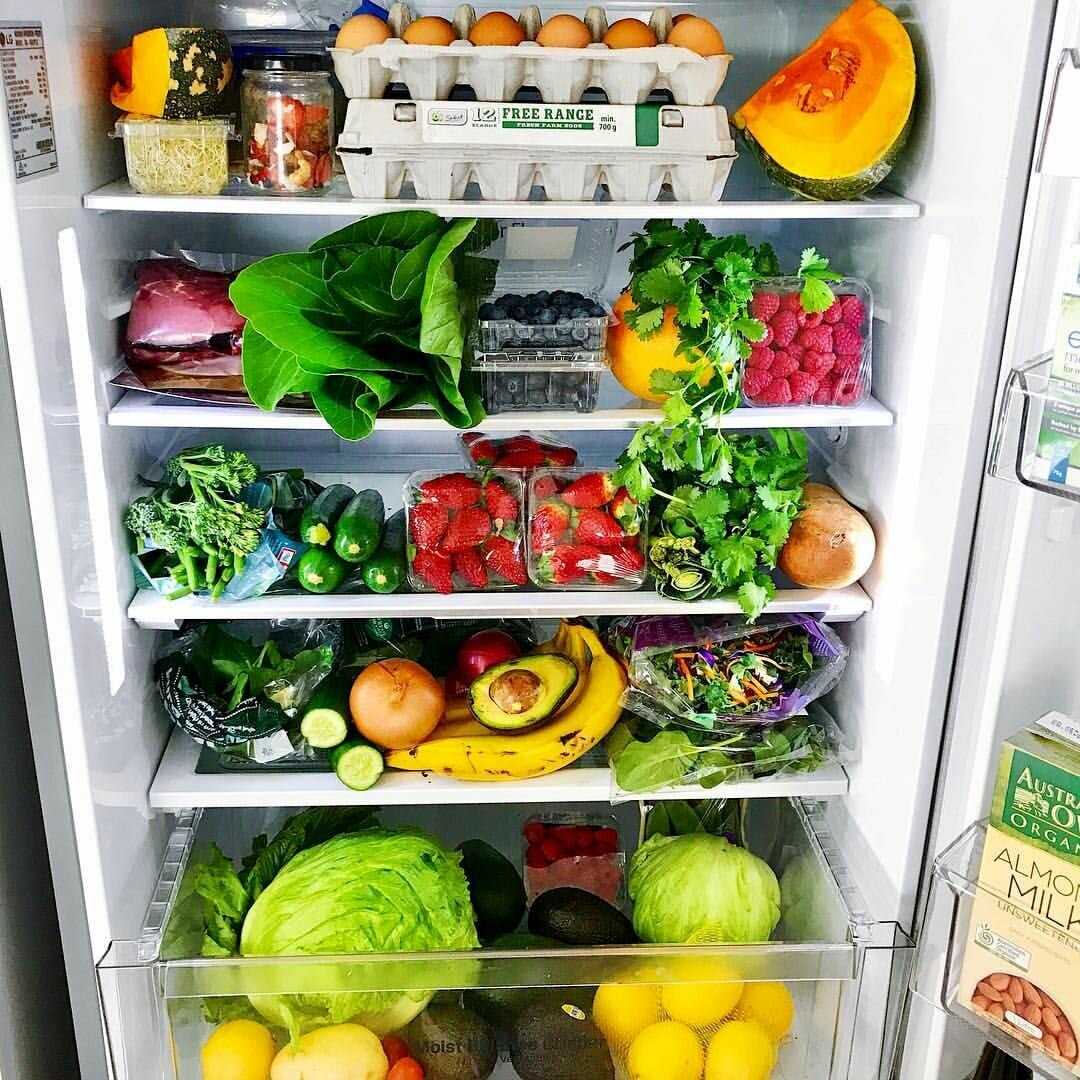 Какие продукты должны быть в холодильнике у хорошей хозяйки список