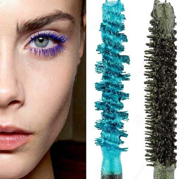 Цветная тушь для ресниц: модный тренд макияжа 2021 - beauty hub