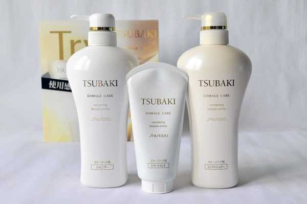 Японские шампуни для волос shiseido tsubaki - cosmetic trends